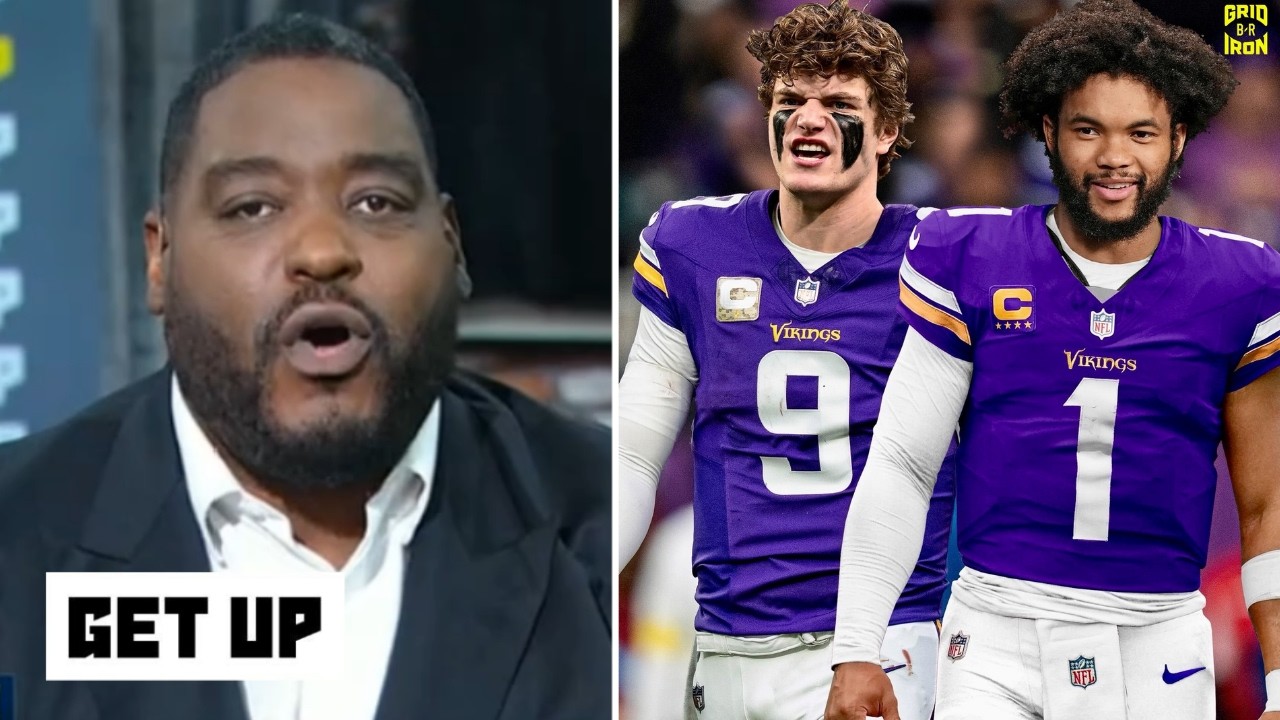 GET UP | Kyler Murray should start QB1 over JJ McCarthy! - Damien Woody on Vikings adding Murray