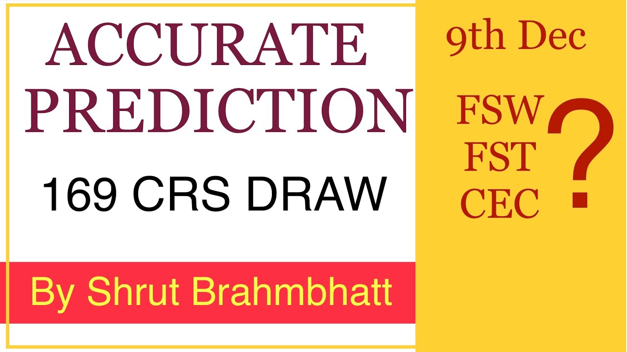 169 CRS Draw Prediction