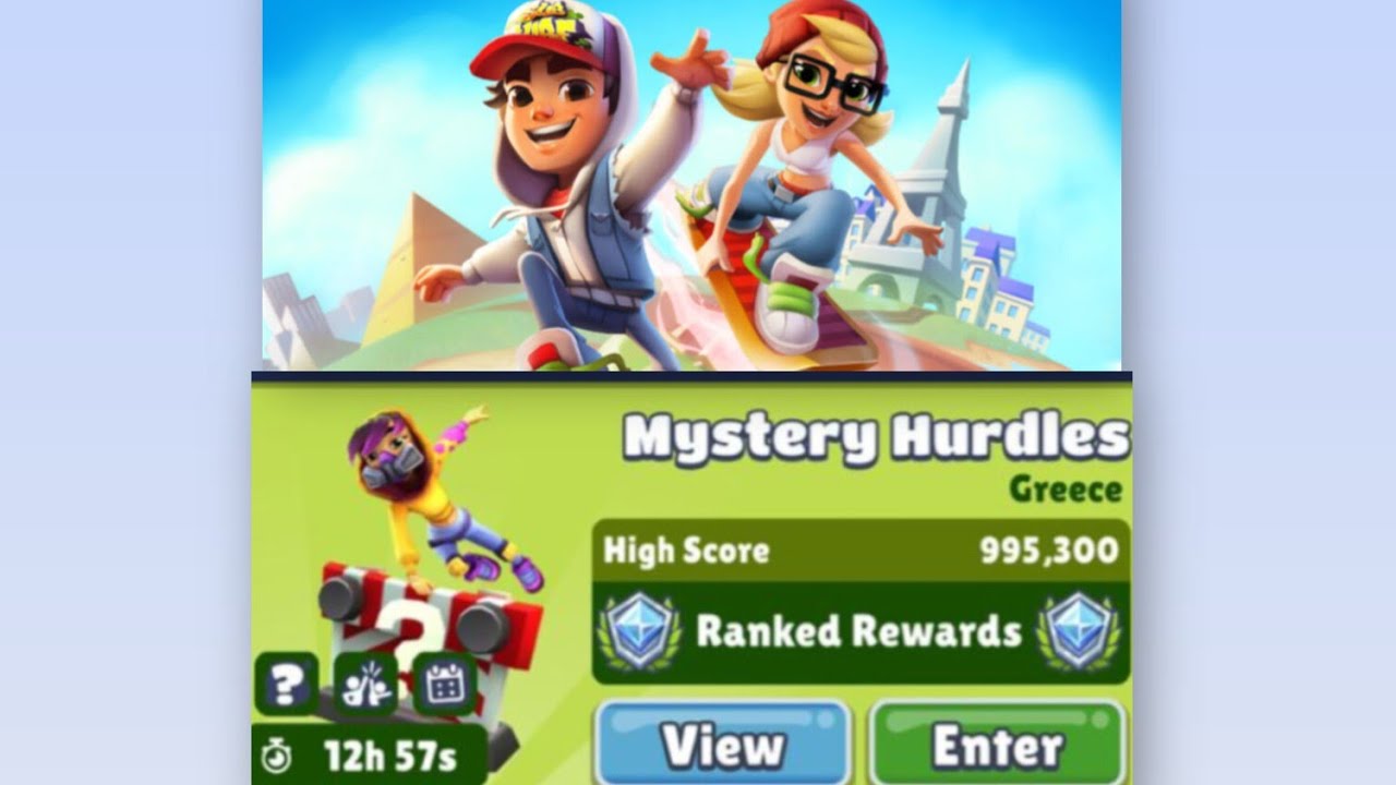 Mystery Hurdles Greece_SUBWAY SURF