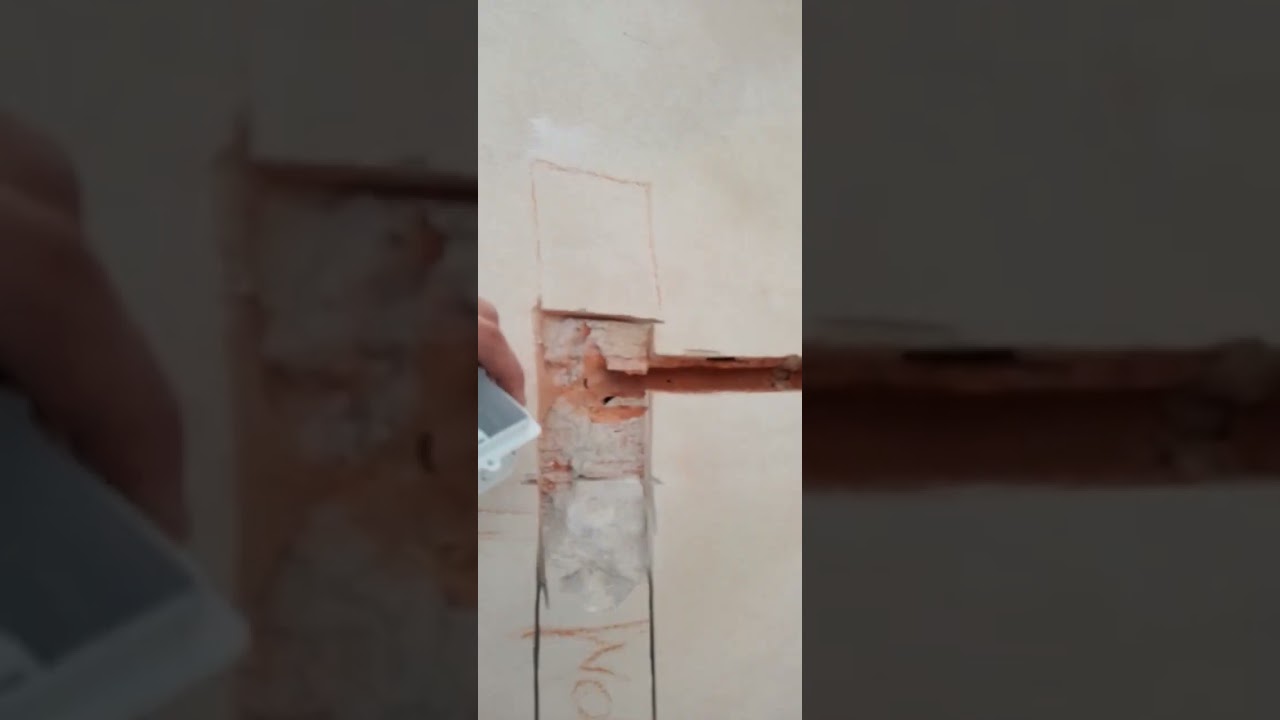 👉👉 COMO INSTALAR CA&Ntilde;ERIA de 𝐄𝐋𝐄𝐂𝐓𝐑𝐈𝐂𝐈𝐃𝐀𝐃 EN PARED REVOCADA(ladrillo hueco)