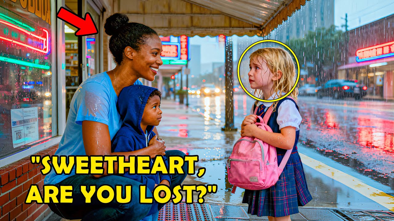 Poor Black Mom Shelters a Lost Girl From the Rain, Not Knowing Her Dad Is a Billionaire
