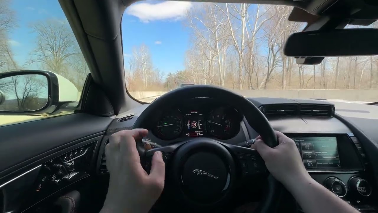 2015 Jaguar F Type Driving Video