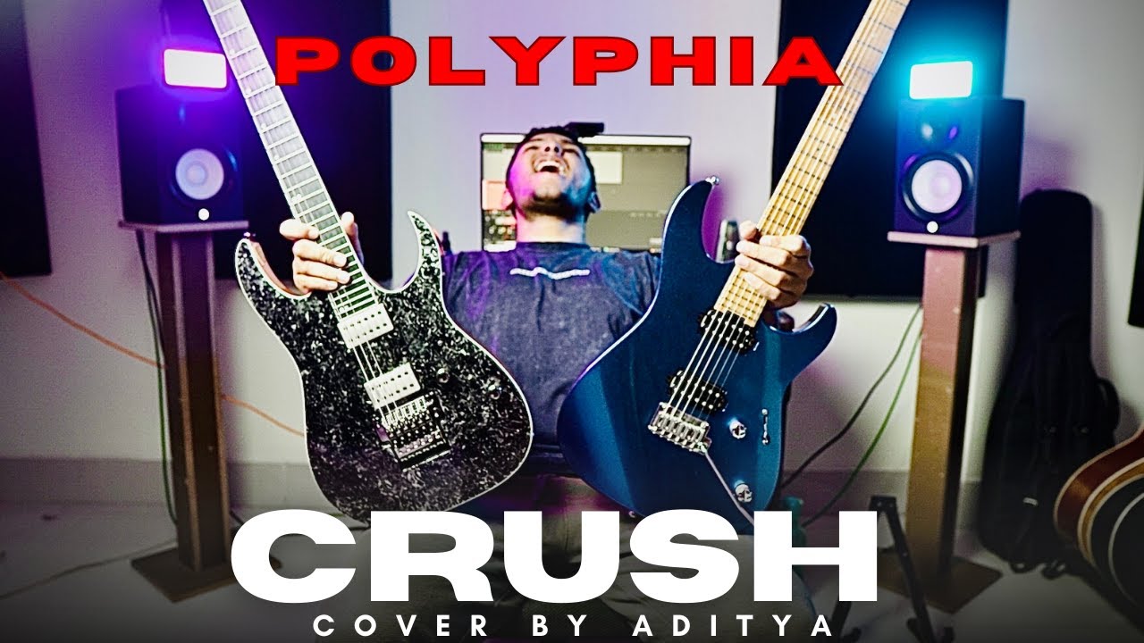 Polyphia - Crush cover with Ibanez Rg5320 & Shijie Tm5.