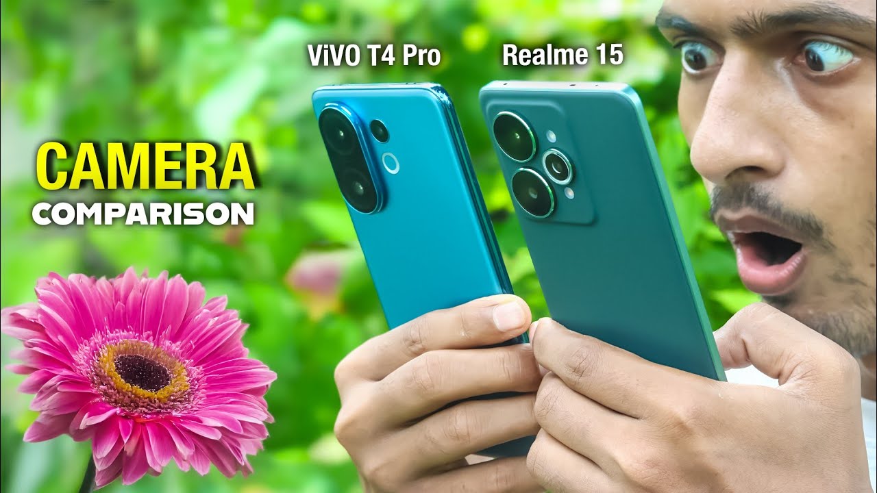 Vivo T4 Pro vs Realme 15 Camera Comparison - Which is the best camera phone? 📷