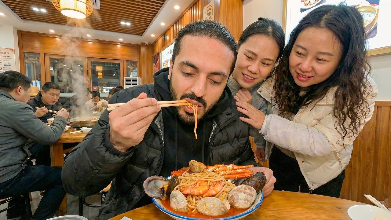جربت أغلى نودلز في الصين 🍜💸!!