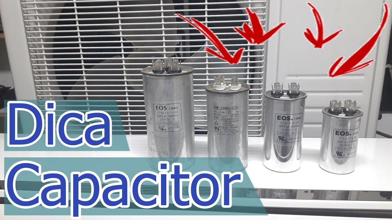 teste do capacitor de ar condicionado que não gela