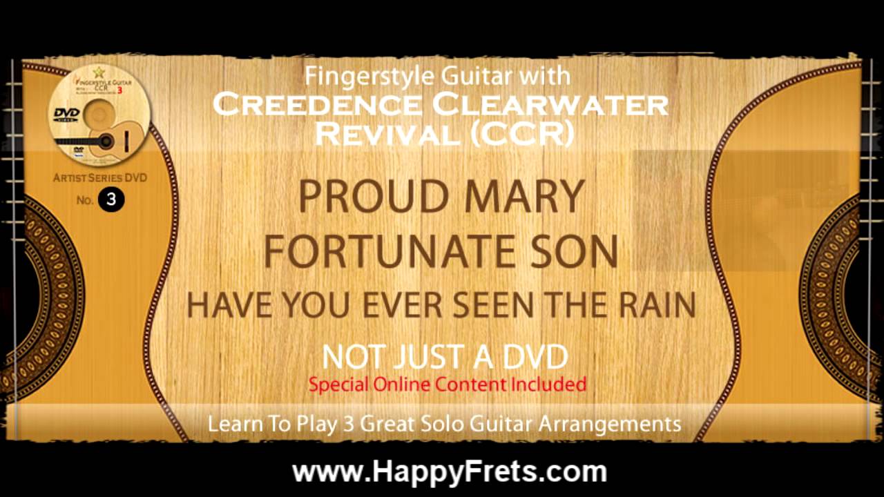 Fingerstyle Guitar With CCR DVD at HappyFrets.com