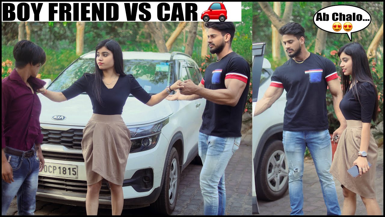 Boyfriend🧑🏻‍🦱VS CAR🚘 || FitManjeet