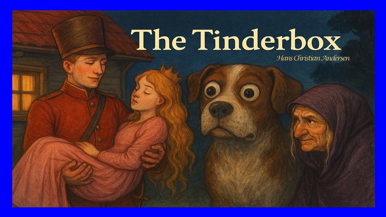 🕯️ The Tinderbox 🐶✨ Hans Christian Andersen Fairy Tale 💰 Magical Dogs & Hidden Treasure