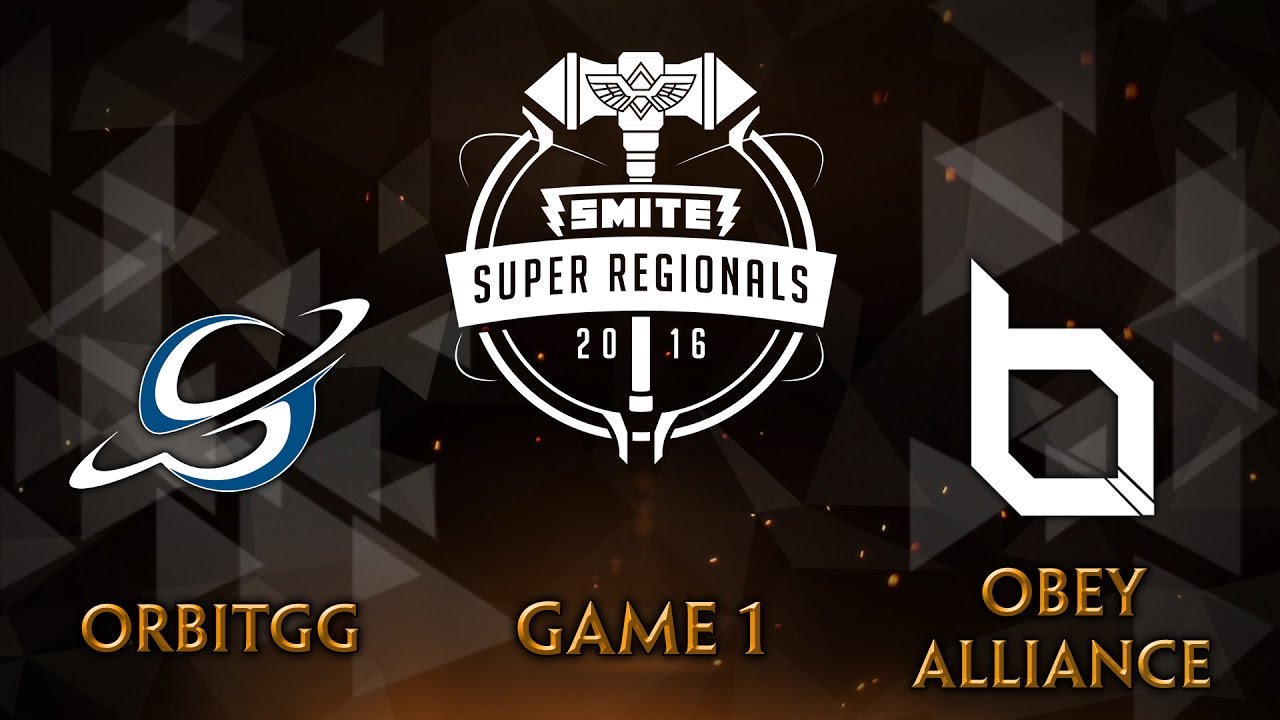 SMITE Super Regionals Day 1 - OrbitGG vs. Obey Alliance (Game 1)