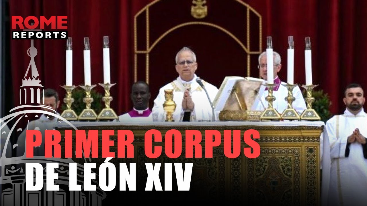As&iacute; fue el primer Corpus Christi del papa Le&oacute;n XIV en Roma