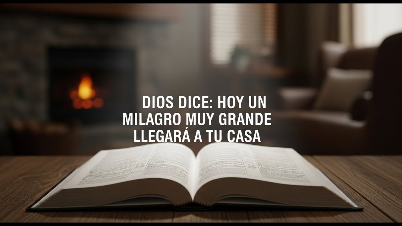 DIOS DICE: HOY UN MILAGRO MUY GRANDE LLEGARÁ A TU CASA