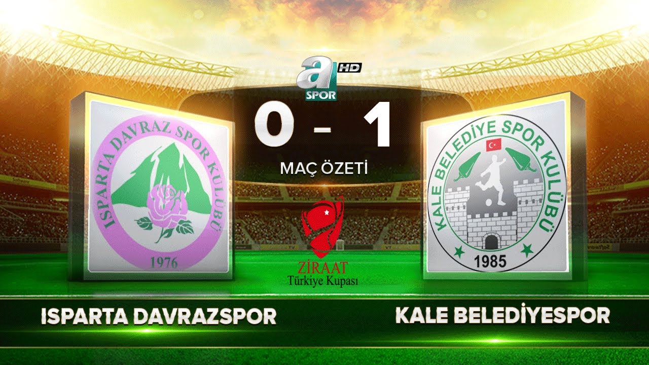 Isparta Davraz 0-1 Kale Belediyespor | a spor | özet