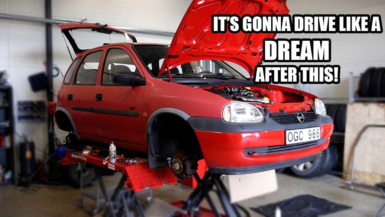 FULL DIY Suspension and Underside Restoration on my 27 Year Old Opel Corsa - Budget Car Rescue