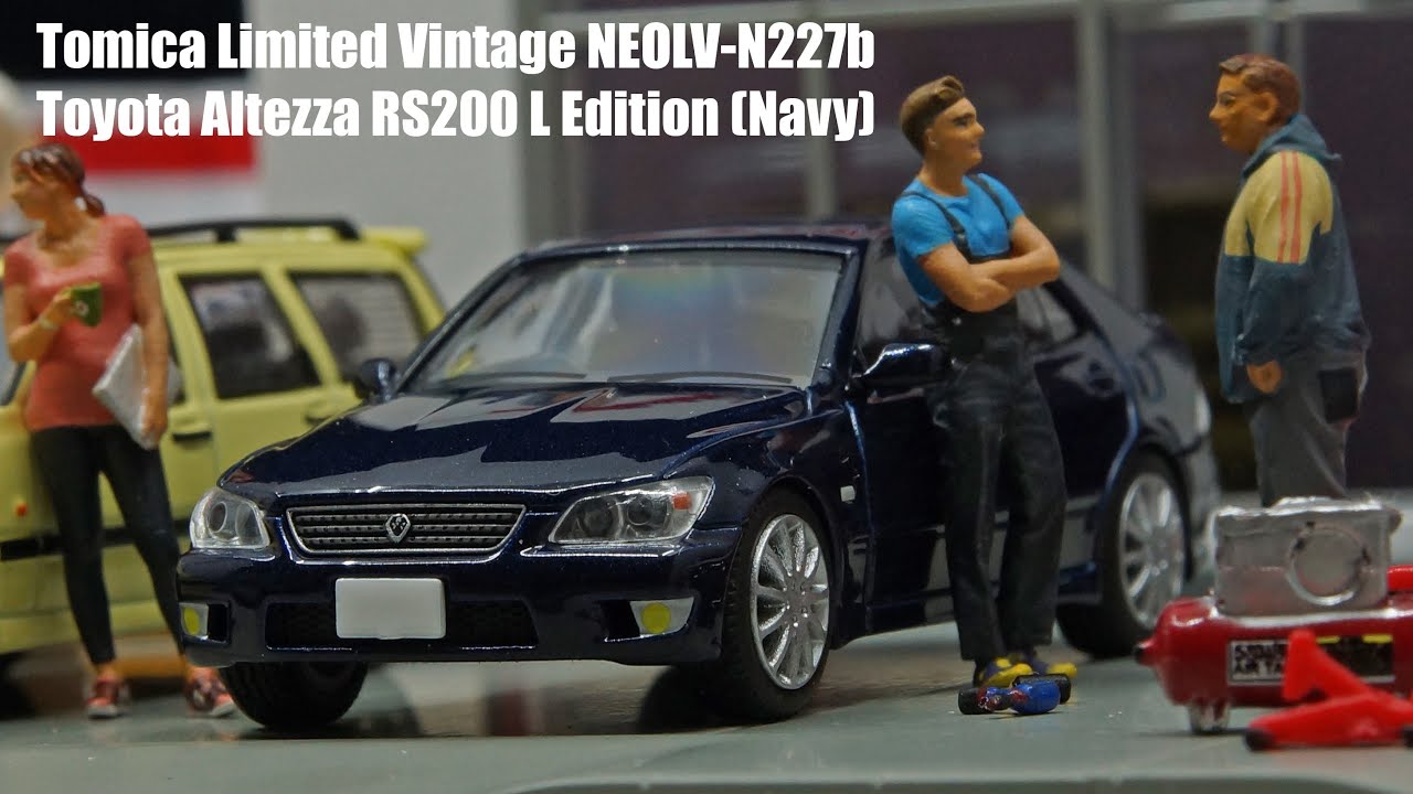 Tomica Limited Vintage NEO LV-N227b Toyota Altezza RS200 L Edition (Navy) トヨタ アルテッツァRS200 Lエディション