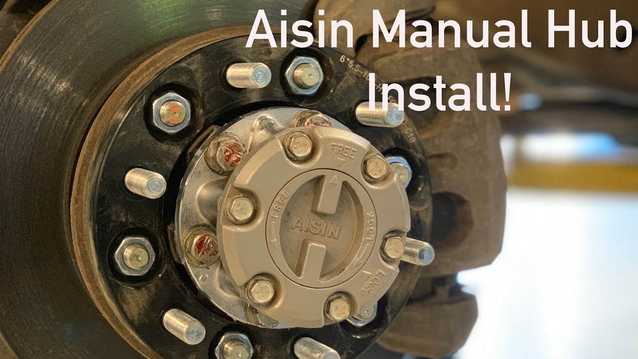 92-00 Montero/Pajero Aisin Manual Hub install