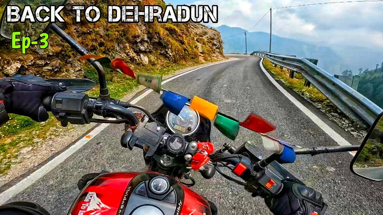 Back to Dehradun from Chansal Pass|| Bajaj Avenger 160 street|| Himachal Pradesh #bajajavenger