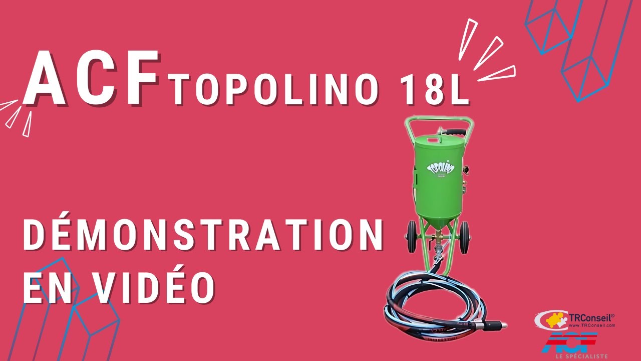 Aérogommeuse Topolino 18L