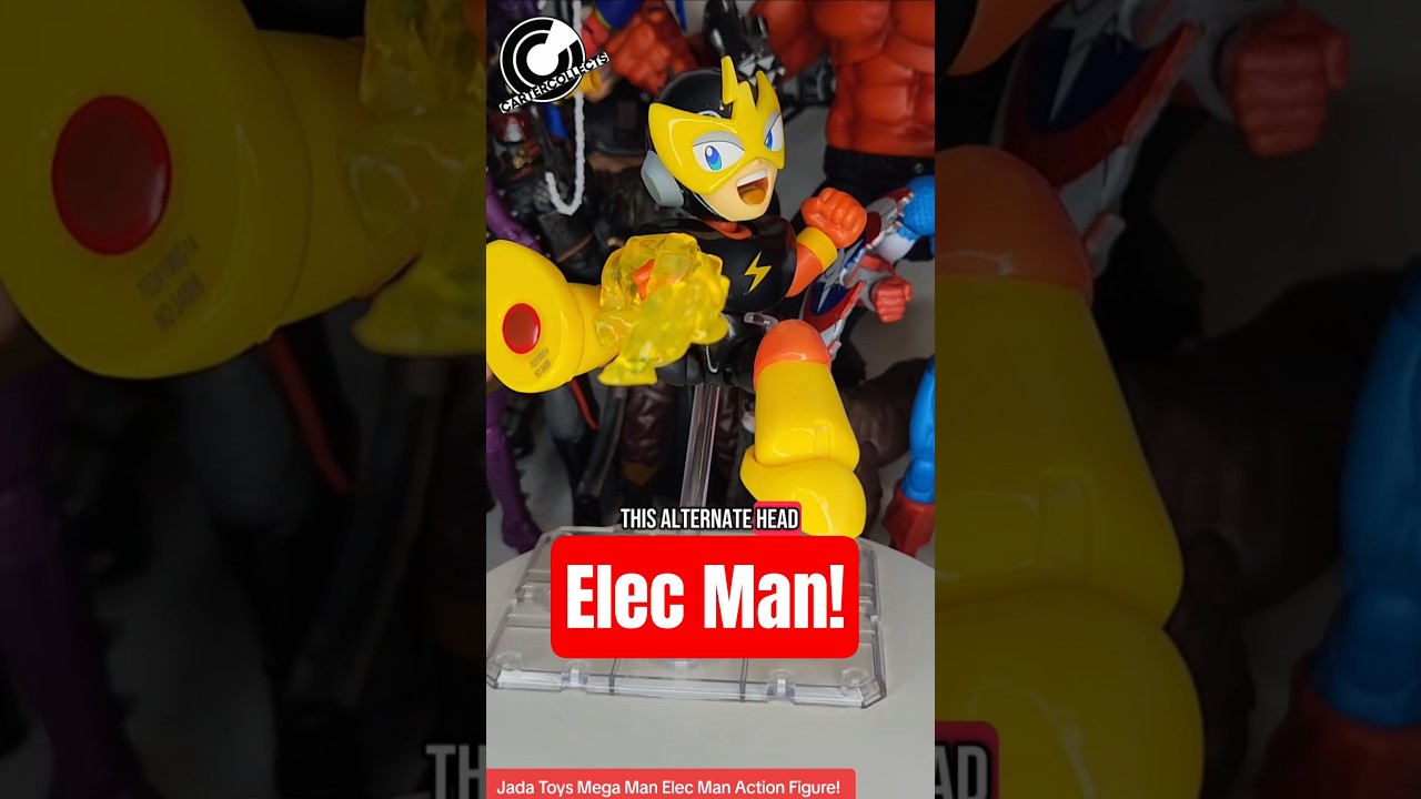 Обзор фигурки Jada Toys Mega Man Elec Man! 