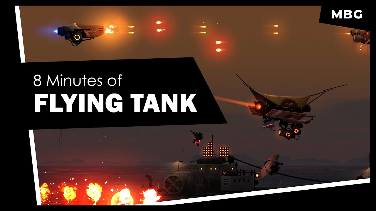8 Minutes of Flying Tank Gameplay Part 1 #flyingtank #bulletstorm