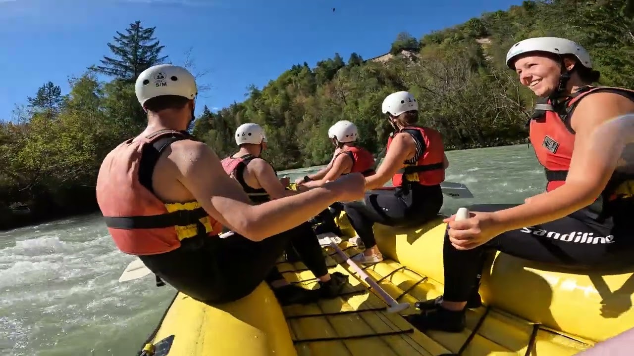 Sava River Rafting 4K