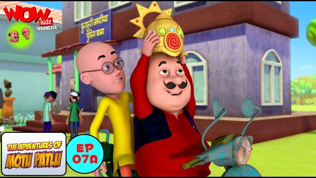Permainan Mahkota- Motu Patlu dalam Bahasa - Animasi 3D Kartun