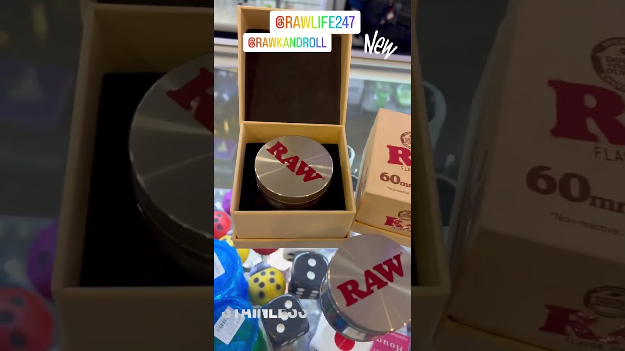 Raw Stainless Steel Shredder Grinder