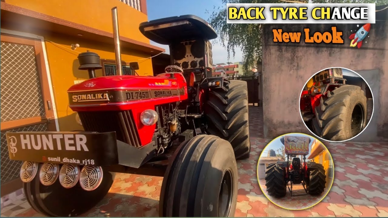 BACK TYRE CHANGE || SUNIL DHAKA RJ18
