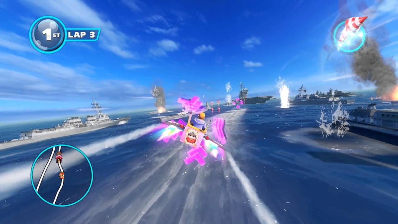 Sonic & All-Stars Racing Transformed (PC): Carrier Zone - Expert - Yogscast