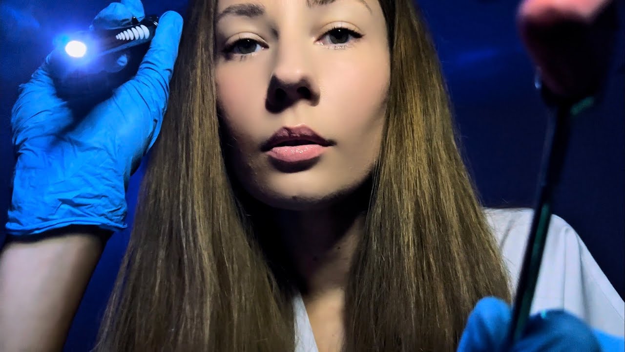 ASMR Cranial Nerve Exam You&rsquo;ll Feel 👩🏼&zwj;⚕️ Doctor Roleplay for Relaxation & Deep Sleep 💤
