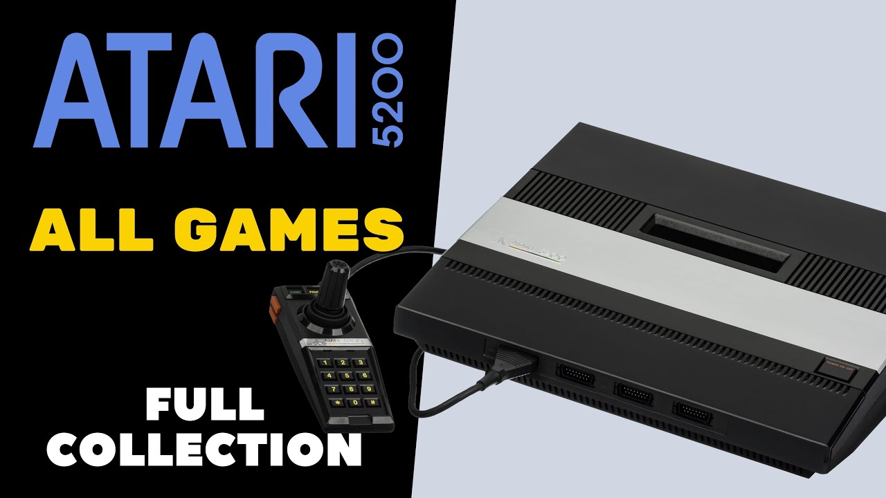 Atari 5200 - All Games (Full Collection)