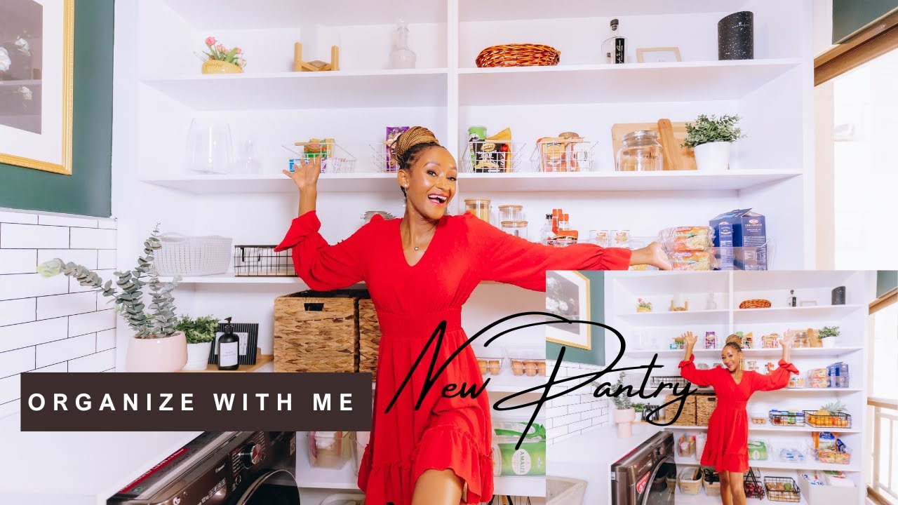 MY NEW PANTRY// Building and Organizing my new pantry// Afew Home Updates