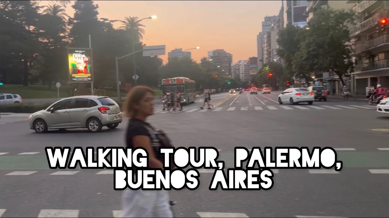 🇦🇷 Palermo, Buenos Aires, Argentina - 4K Walking Tour In the streets of BA