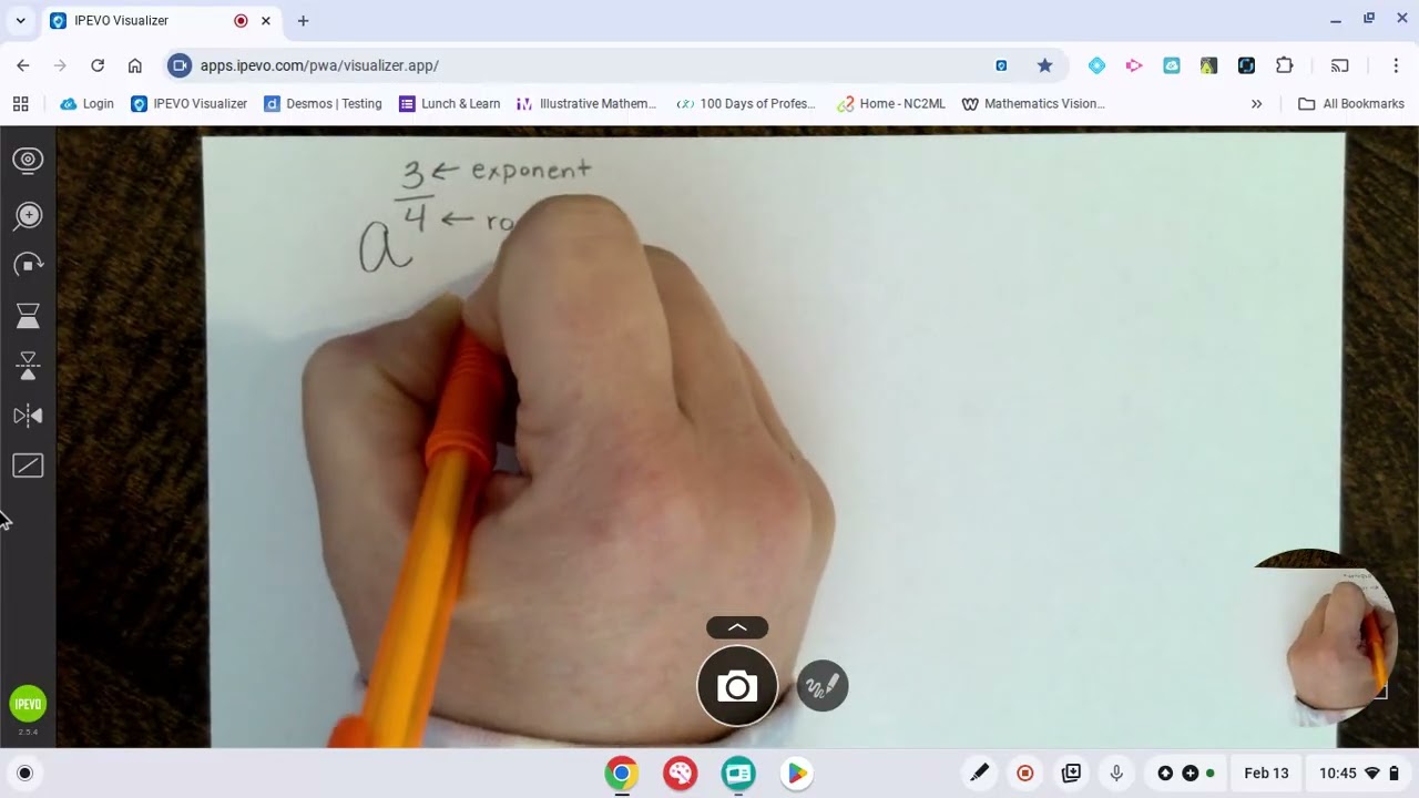 Exponent Rules and Fractional Exponents