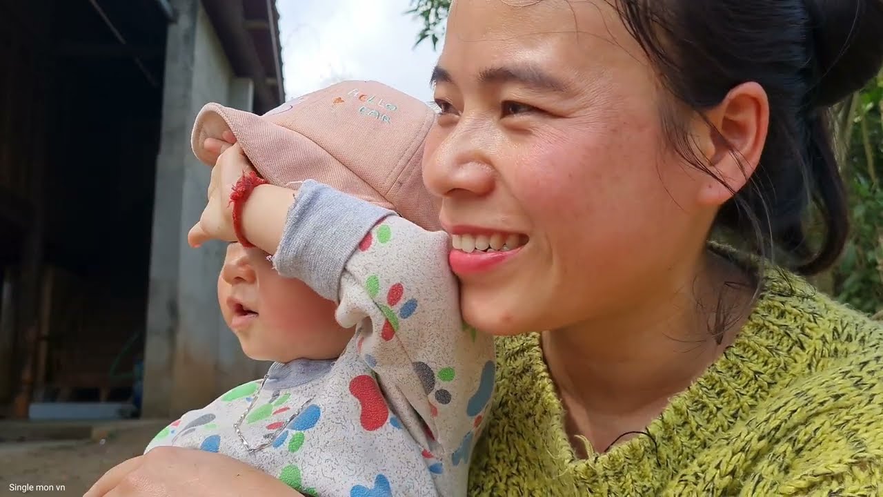 30 Year Old Single Mother - Harvesting Papaya Goes to the market sell - Daily Life