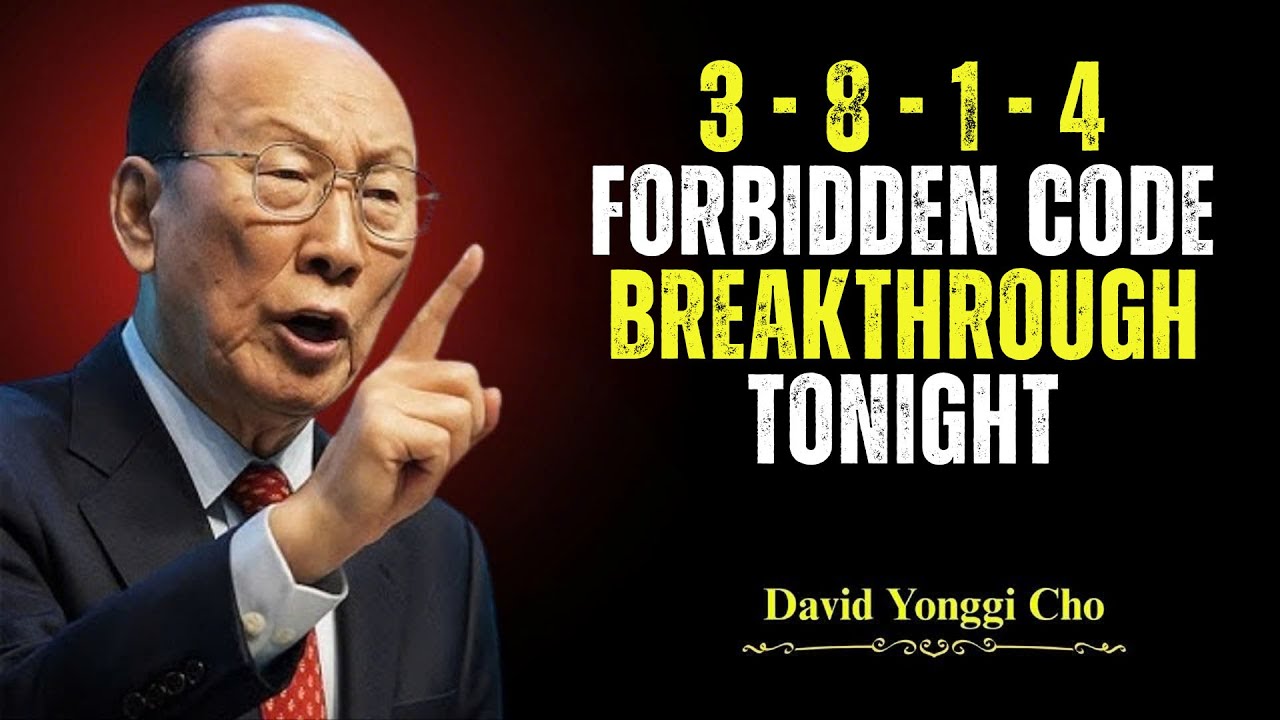 Speak THIS Before Midnight — Heaven Will Open for You - Dr. David Yonggi Cho's