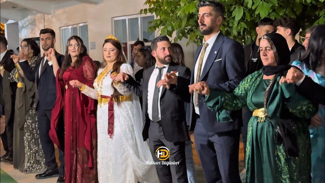 Hakkari Düğünleri - Sinem & Uğur Adıyaman’ın Görkemli düğünü - Jirki Aşiret Düğünü