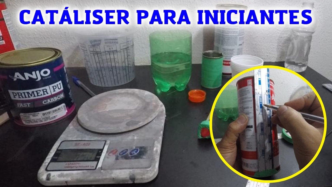 TUDO Sobre como catalisar e diluir PRIMER PU e VERNIZ e coisas que NUNCA falam em CURSOS