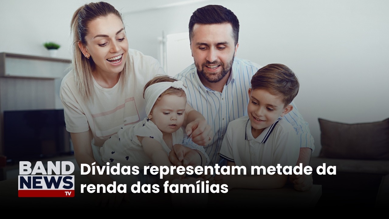Dívidas representam metade da renda das famílias | BandNews TV