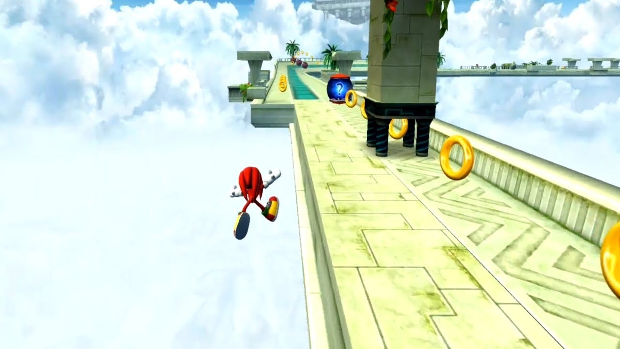 Sonic Dash Cream & Knuckles Epic Fails