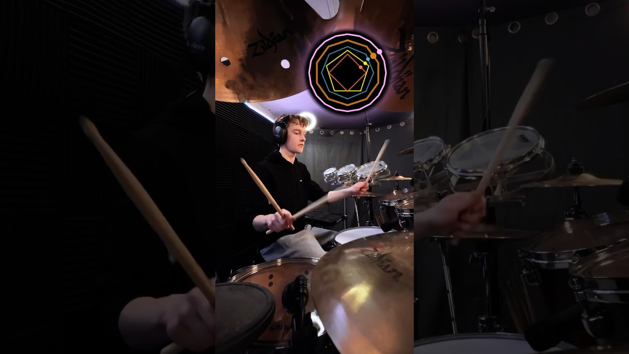 4:5:8:10:20 Polyrhythm #drums #drummer #polyrhythms #pattern #challenge
