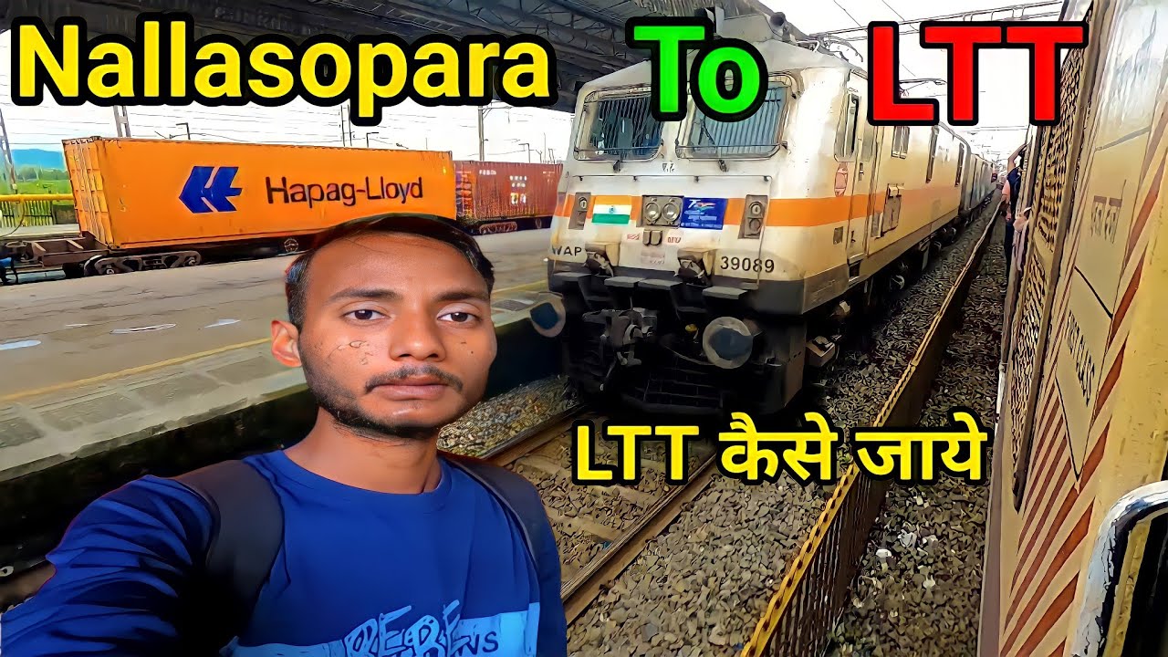 LTT कैसे पहुचे | LTT Kaise Pahuche by Local Train | Nallasopara To LTT | Mumbai Local Train Journey