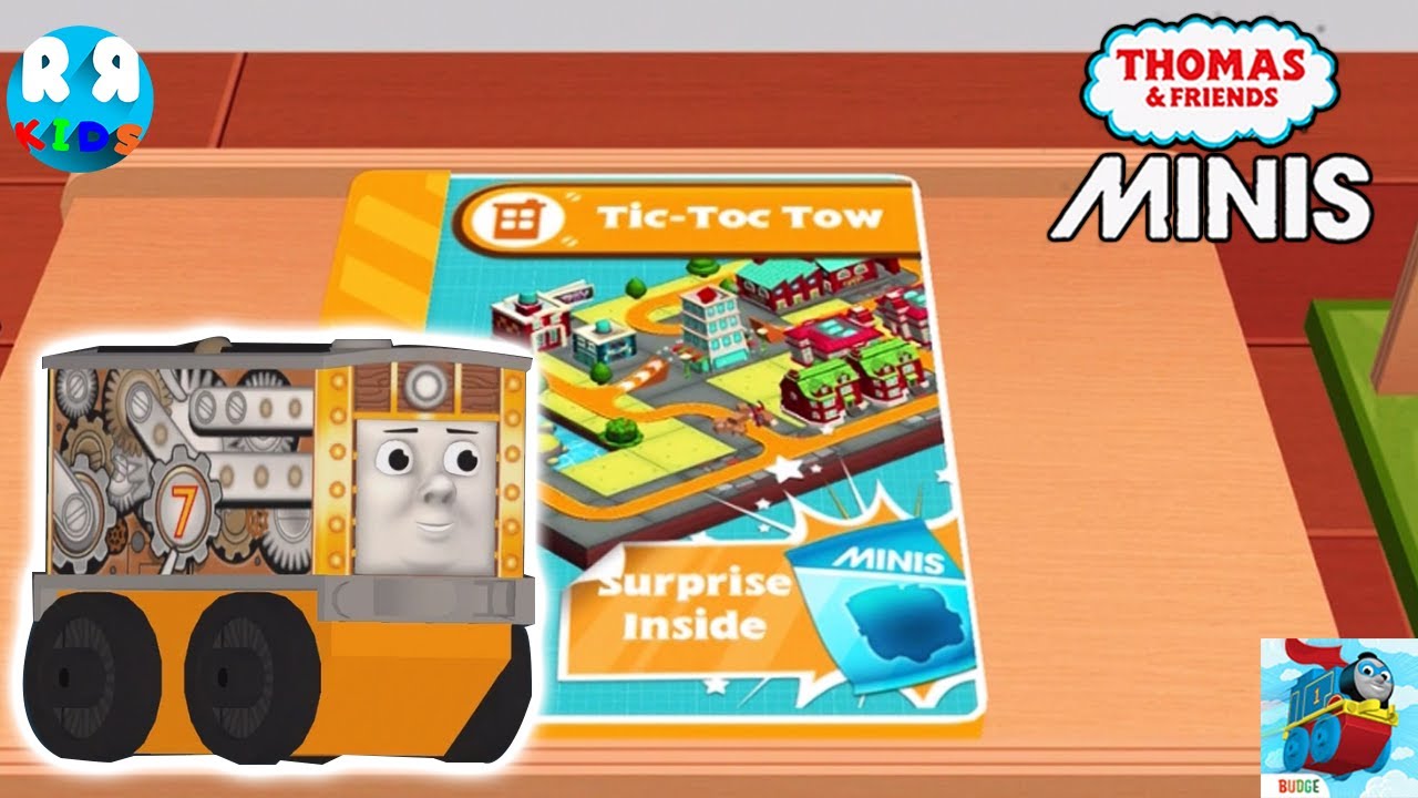 Thomas & Friends Minis - New Maps Tic-Toc Town and New Engine Robotic Toby