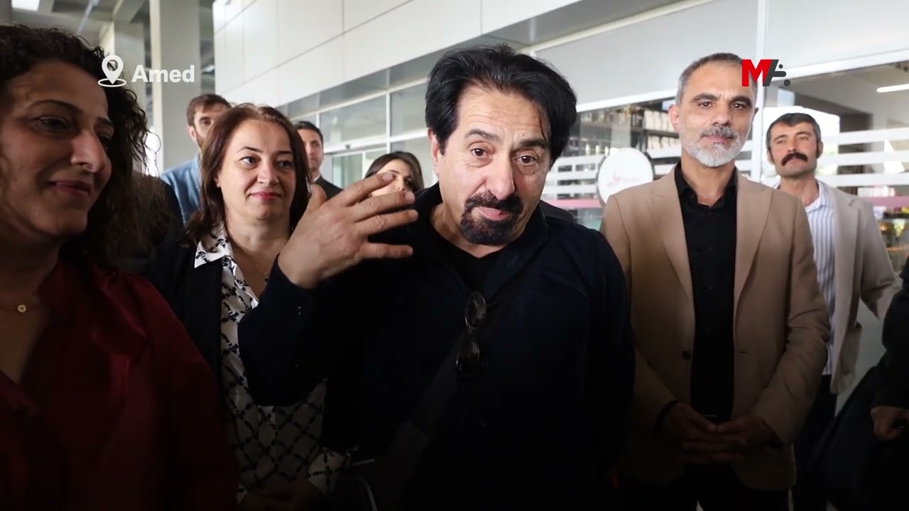 KOMA AMED ÜYELERİ, AMED'DE ŞARKILARLA KARŞILANDI