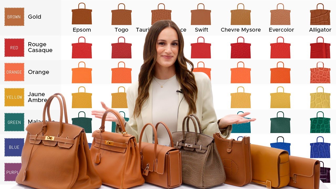 Hermes Leathers and Colors Explained: Watch this before you buy an Hermes bag!
