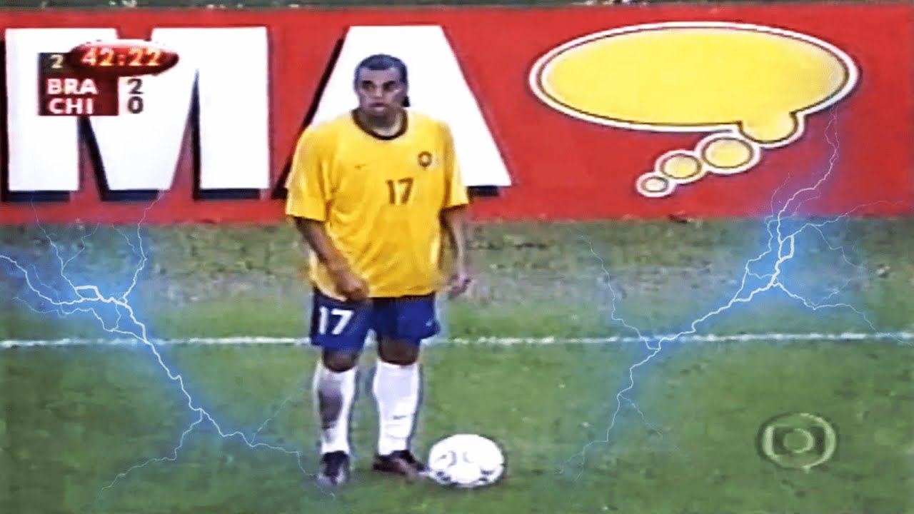 Denílson Show Infernal contra o Chile em 2001🔥