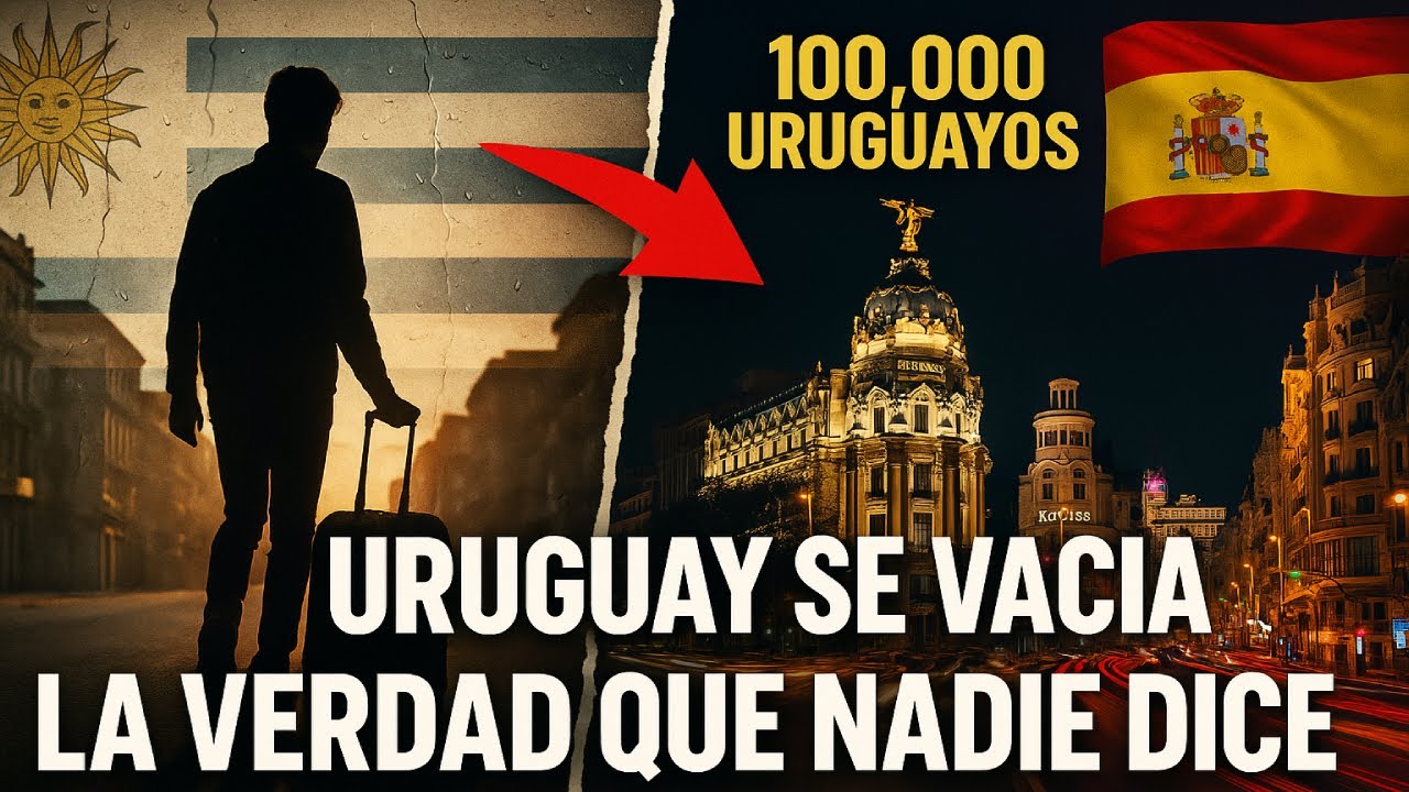 URUGUAY SE VACÍA: 100.000 jóvenes HUYERON y esto es lo que NADIE te cuenta