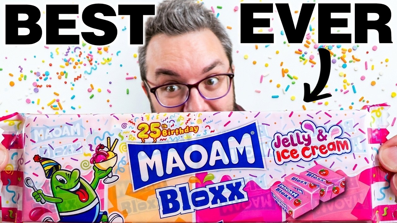 MAOAM 25th Anniversary! 🍦 Jelly & Ice Cream BLOXX 🍓 NEW FLAVOURS
