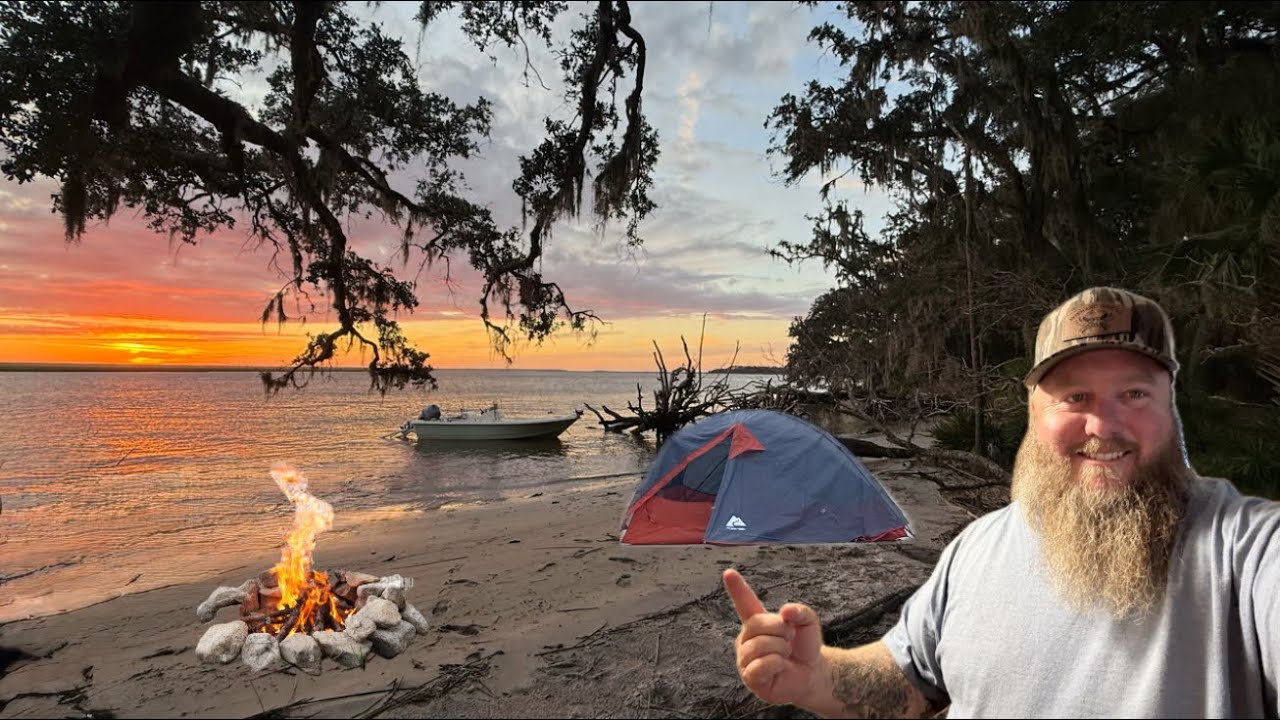 Primitive Island Camping - Boat Access only - Eating Wild Mushrooms