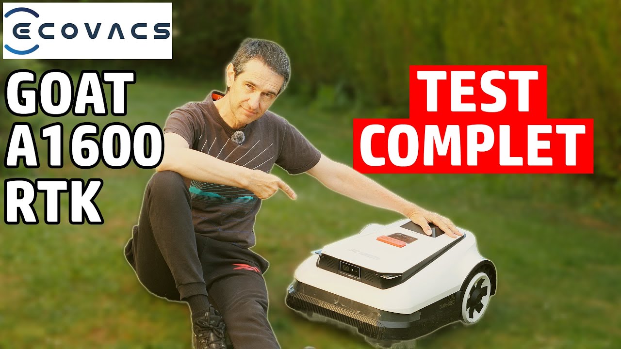 ✅ ECOVACS GOAT A1600 RTK ✅ TEST ULTRA COMPLET
